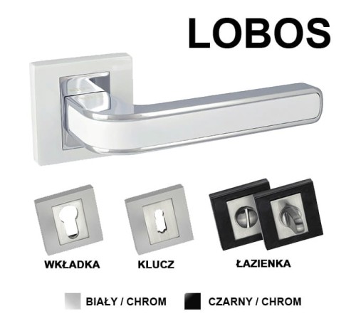 Klamka Alubrass - LOBOS