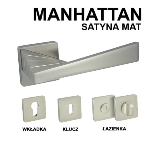 Klamka Alubrass - MANHATTAN