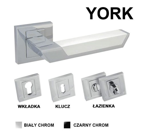 Klamka Alubrass - York