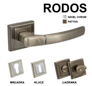 Klamka RODOS kwadrat