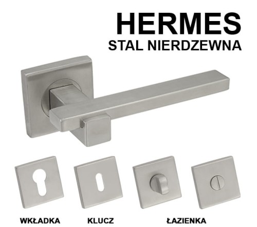 Klamka Alubrass - HERMES