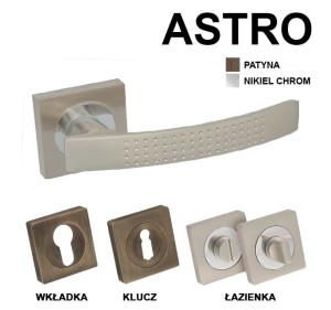 Klamka ASTRO kwadrat