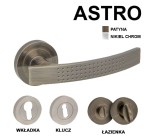 Klamka ASTRO okrągły szyld